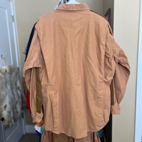 Beretta Button Up, Mens L, Brown - Picture 8 of 9